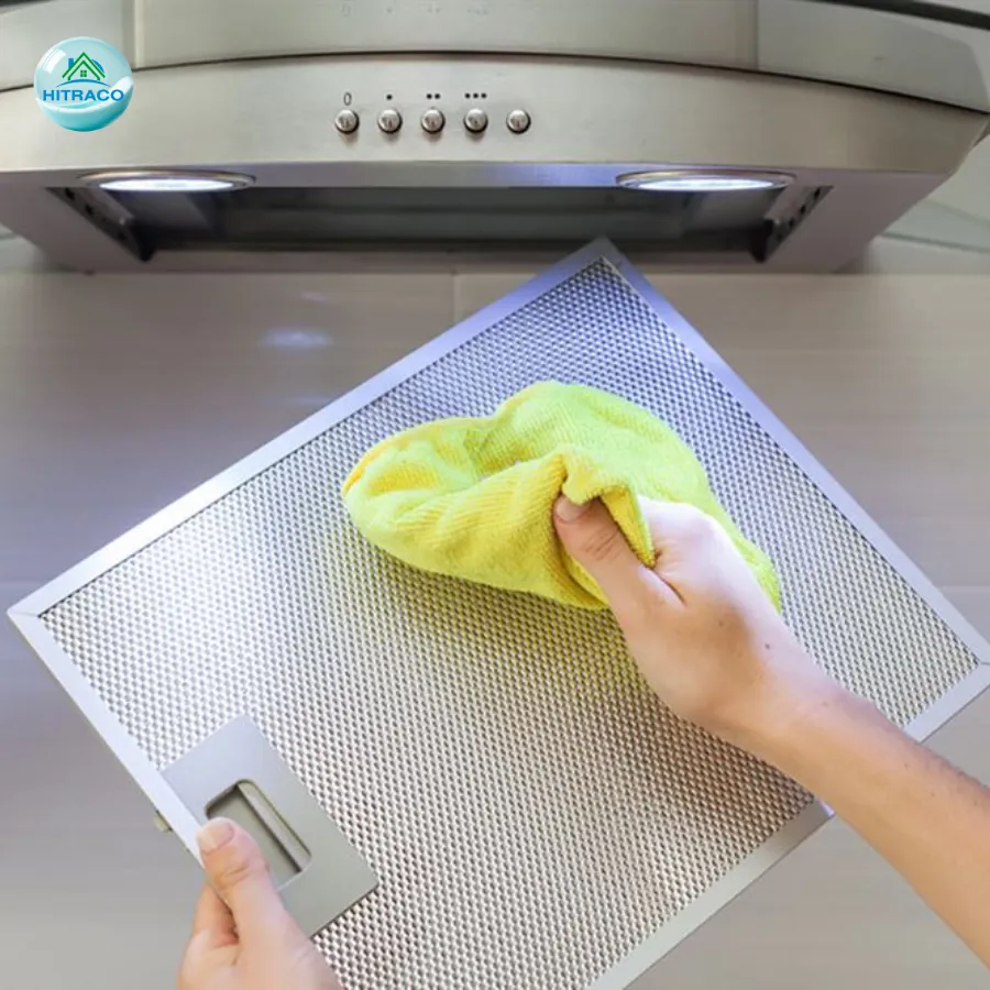 Cách tẩy dầu mỡ trên máy hút mùi, bếp ga siêu sạch bằng dung dịch chuyên dụng